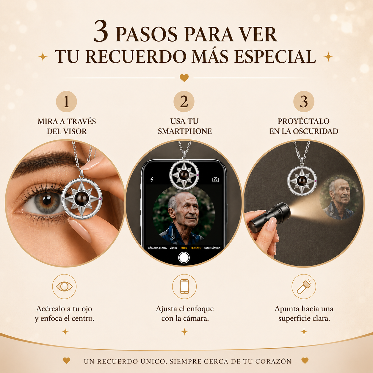 Colgante de Recuerdo Personalizado
